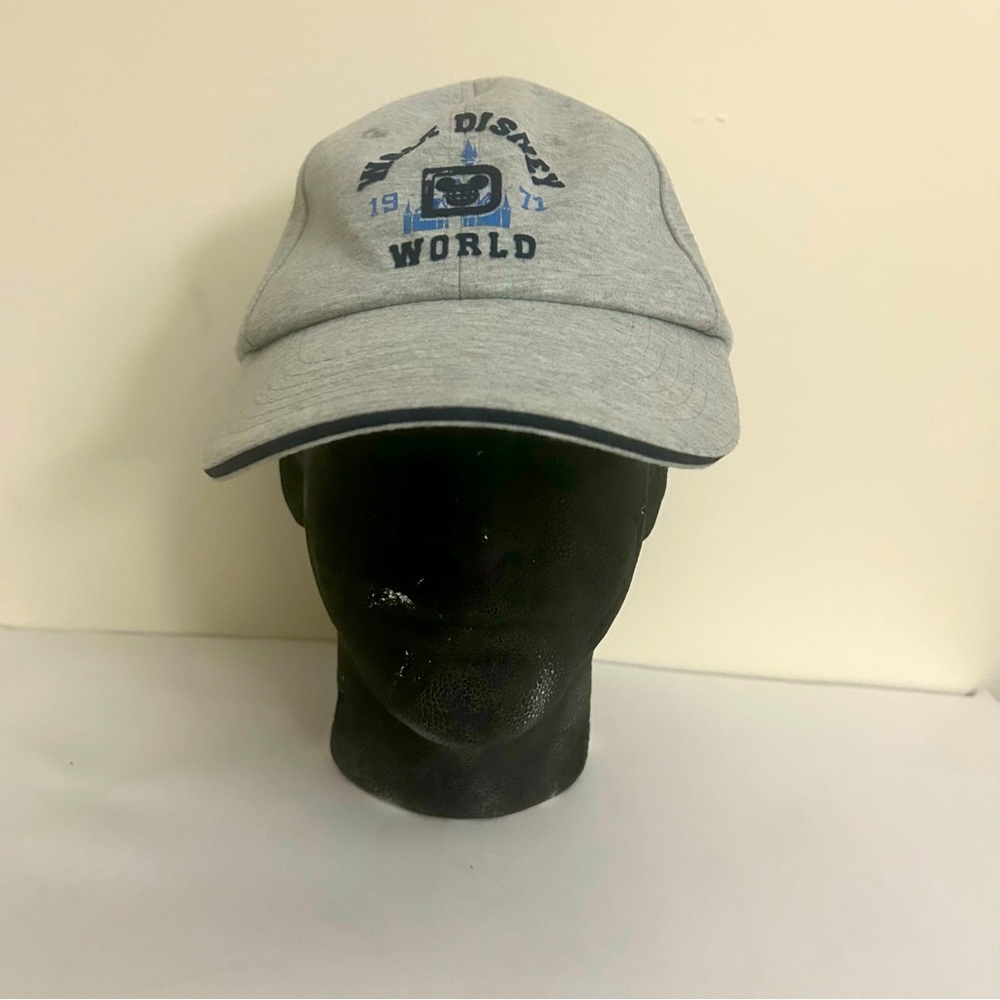 Walt Disney World Gray 1971 Castle Logo Hat – Adjustable Baseball Cap